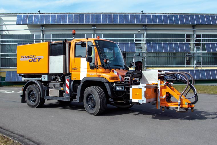 Winter Grün - Unimog Trackjet